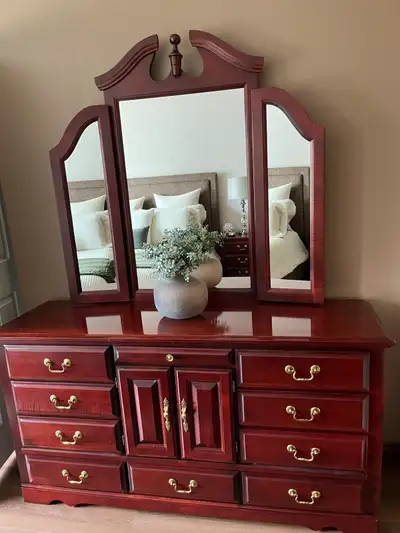 Queen bedroom set, View more