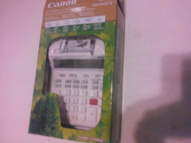 Canon mini desktop printing calc.(NEW)+2 rolls of paper in Other Business & Industrial in City of Toronto