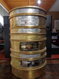 Brass Canadian Standard Sieve Series