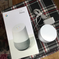 Google Home  Speaker  (two numbers)
