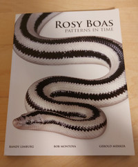 Rosy Boas Patterns in Time by Randy Limburg + 2 other boa books
