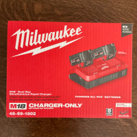 Milwaukee M18 Dual Charger - New/Sealed