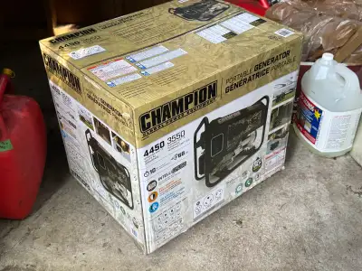 GENERATOR - 4450/3550-Watt RV Ready (New in Box) - OBO, View more