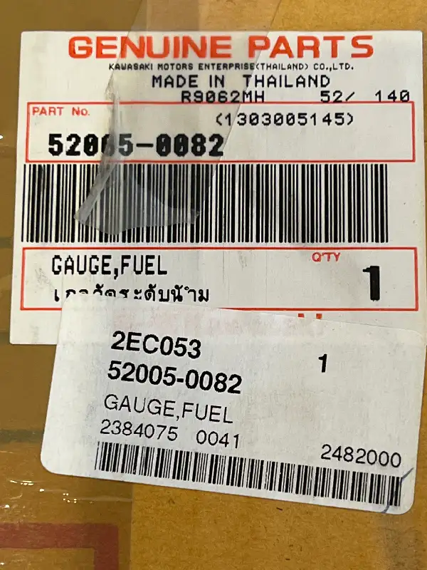 Kawasaki 250r Ninja Fuel Level Gauge Sending Unit oem 52005-0082 in Other in Barrie - Image 4