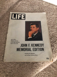COLLECTIBLE LIFE MAGAZINE KENNEDY