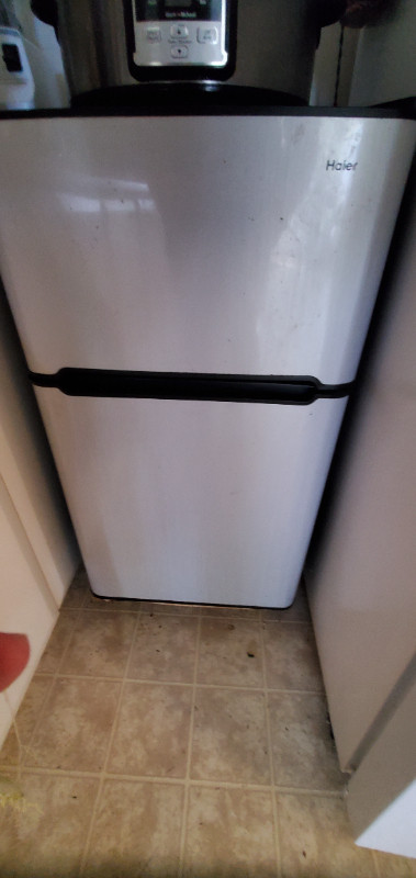 2 Door Mini Fridge/Freezer Combination - Stainless Steel in Refrigerators in Ottawa