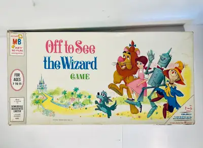 Off to See the Wizard Game (by Milton Bradley) (c) 1968 Vintage, View more