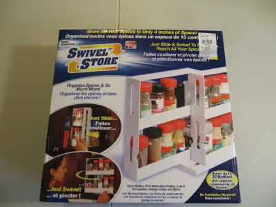 SWIVEL STORE SPICE RACK, View more