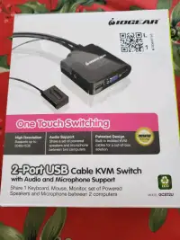 2 Port USB  ONE TOUCH SWITCH