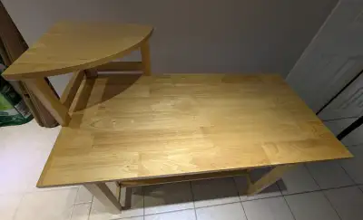 IKEA Foldable Compute Table with Keyboard Tray and Monitor Shelf, View more