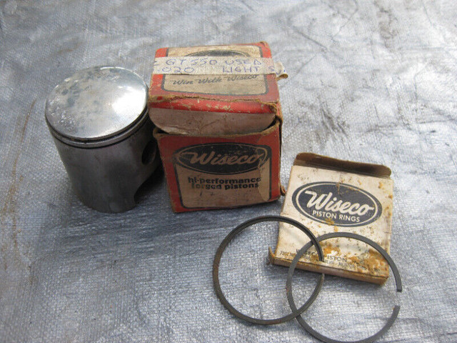 Suzuki Motorcycle GT 550 Piston and Rings - $40.00 obo in Other in Kitchener / Waterloo