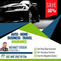 Cost Effective Insurance (Auto, Home, Business, Travel)