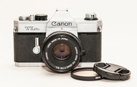 Canon Camera with Lenses 