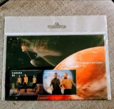 (NEW)2016 Star Trek stamps 50th Anniversary Limited Edit, View more