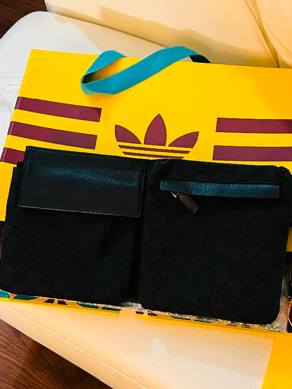 Gucci original black monogram black crossbody bag Gucci belt bag in Women's - Bags & Wallets in Edmonton - Image 2