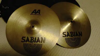 14" Sabian AA Rock Hats, View more