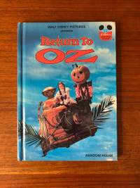 RARE - Return to Oz Reader - Disney's Wonderful wizard of oz
