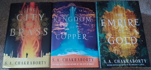 The City of Brass Trilogy - Fantasy/Romance in Fiction in Kingston
