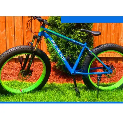 New in Box POLAR FOX 26" FAT TIRE MOUNTAIN BIKE, View more