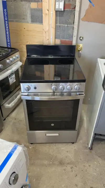 24” GE Stainless steel stove , View more