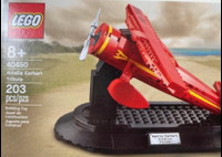 Lego 40450 Armelia Earhart Tribute Red Plane BNIB