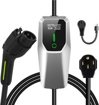 Electric Car Charger EV, 7.6KW Fast Charge, 20 ft Cable, Level2