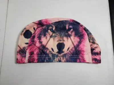 Casque de bain en tissu / swim cap brand new / neuf, View more