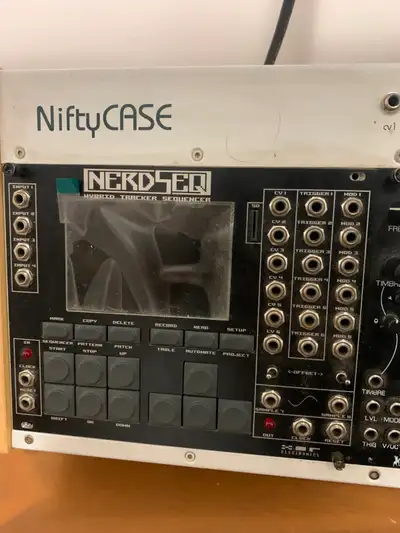 XOR Electronics NerdSEQ eurorack sequencer module, View more