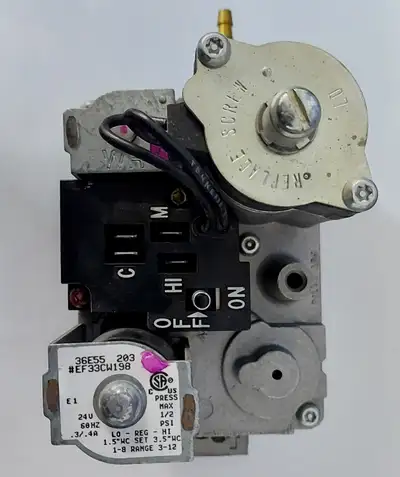 Gas Valve Specifications – White-Rodgers 36E55-203 - GCV046, View more