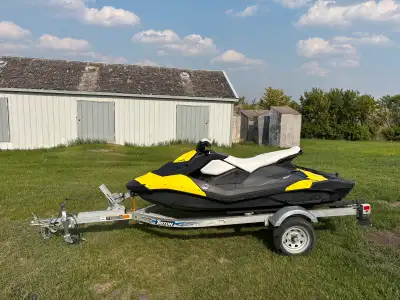 3 up seat. 69 hrs. Oil change done 2 hrs ago. Always shedded. Winterized. Ready to ride. Trailer bou...