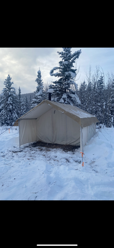 Wall tent 10x12 with 5ft porch, View more