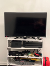 RCA 24” TV With DVD Drive + TV Stand