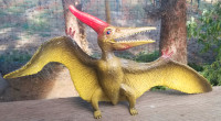 Rubber Pterodactyl Dinosaur/Big