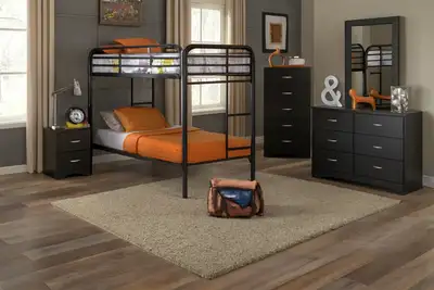 Bunk bed Twin-Twin Set Available Free Delivery , View more