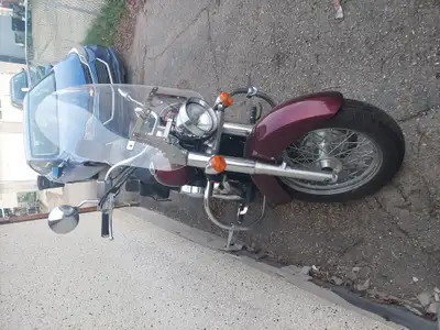 Was my mothers bike, she barely used it. A few years ago it had new tires put on it, the tank was re...