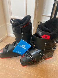 Lange LX 90 Men's Ski Boots - Black/Red