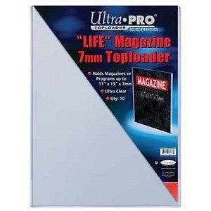 Ultra Pro THICK top loaders .. for LIFE magazine size .. 11"x15" in Arts & Collectibles in City of Halifax