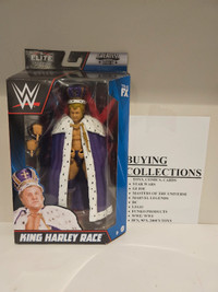 WWE WWF elite greatest huts King Harley Race figure 