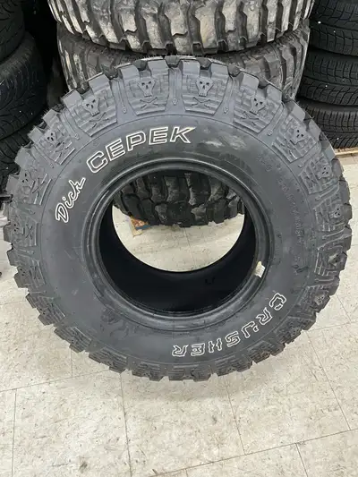 5 - 33x12.5x15 LT tires, 1 new 4 used