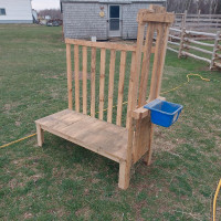 goat milking stand