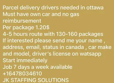 delivery drivers required, View more