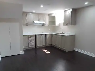 bsmt 1 bedroom,den, walk in closet and sep wash/dryer