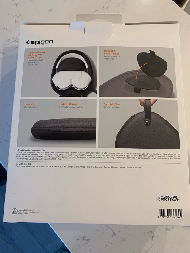 Spigen Airpod Max Carrying Case in Headphones in Ottawa - Image 2