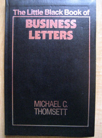 NEW BOOK - The Little Black Book of Business Letters