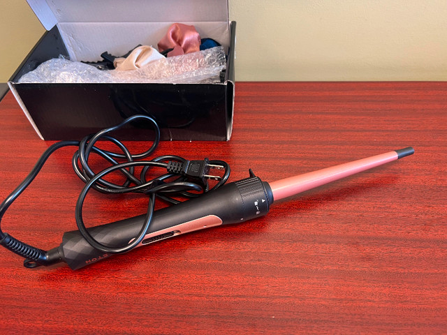 3in1 Hair Curler Wand Set for Short & Long Hair w/ Accessories in Health & Special Needs in Edmonton - Image 2