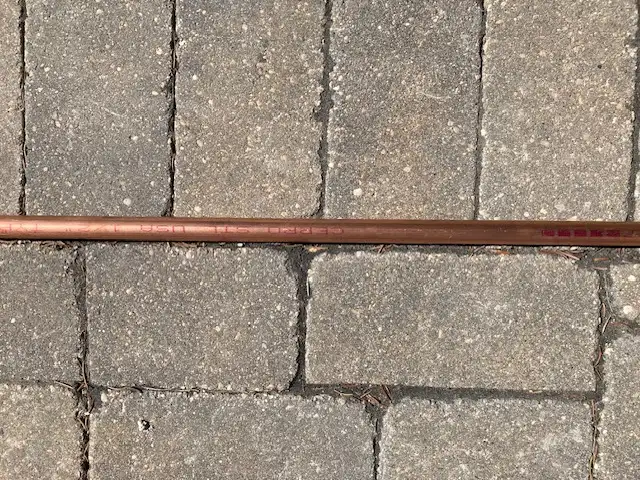 1/2""x 9 ft 6 in Type L Copper Pipe