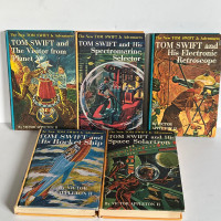Vintage (1954-60) New Tom Swift H/C Books Victor Appleton II