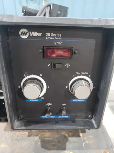 Like new Miller series 20 digital wire feeder with Mig gun. $2200. Switched to an MPA system.