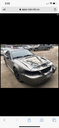 Ford Mustang 2002 - parting out