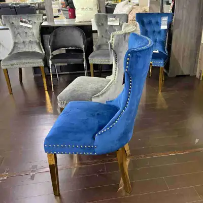 Amazing Deals on Brand New velvet dining chairs, View more